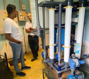 Ultra filtration system installed in Malian garment in ginigathhena
