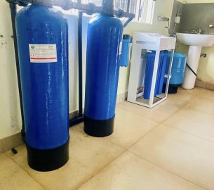 advanced RO water purification system installation in hambegamuwa hospital