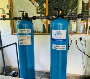 RO water purification system installation in panamura with the aid of lions club - CSR