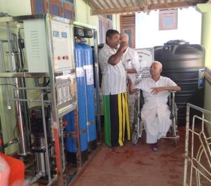 1500 GPD Reverse Osmosis Water Purification System in the Kandegama Temple
